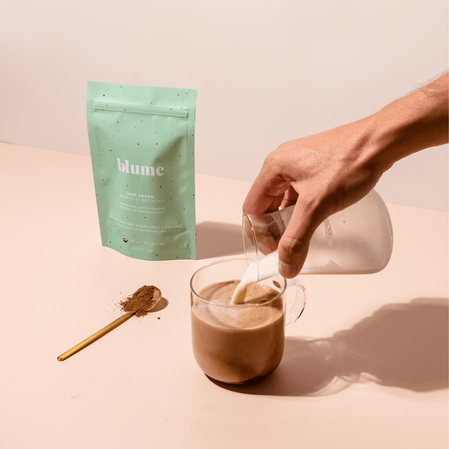 Superfood Latte Powder, Mint Cocoa - Echo Market