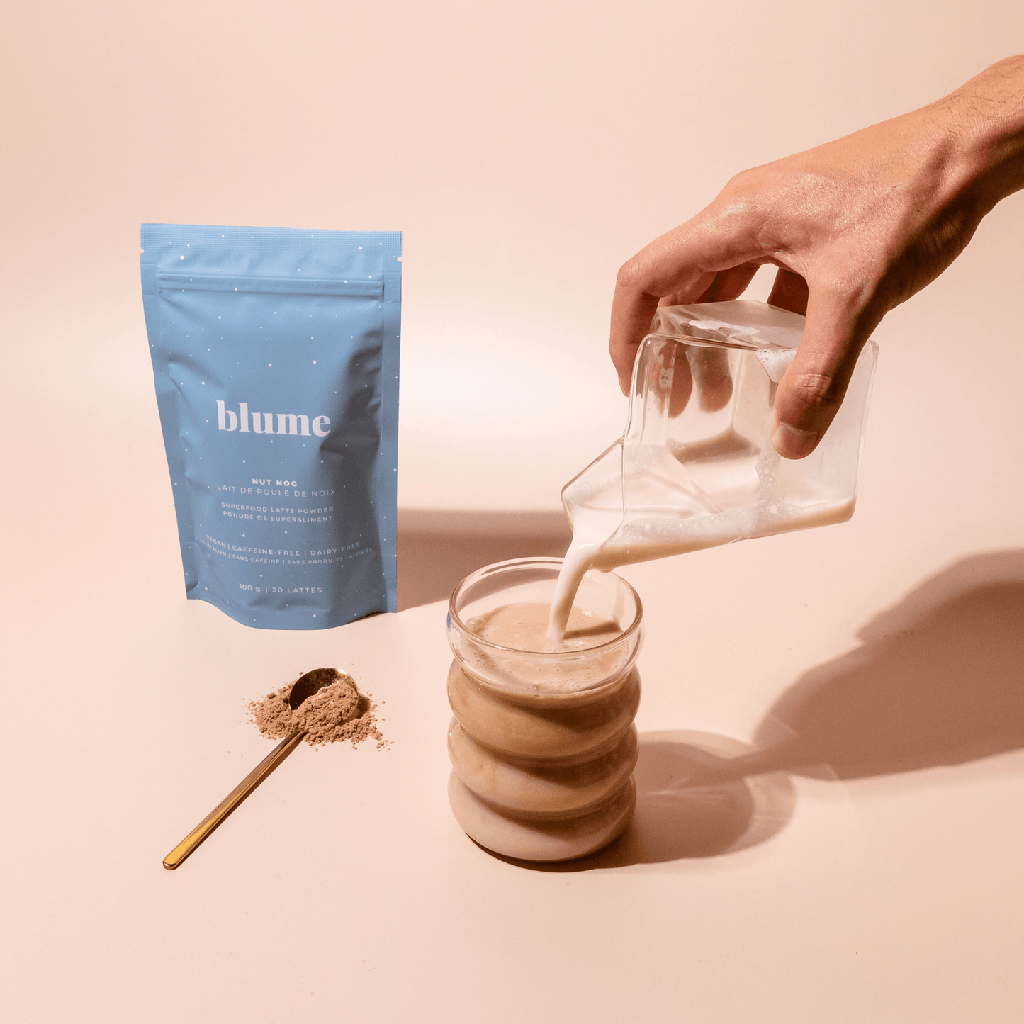 Superfood Latte Powder, Nut Nog - Echo Market