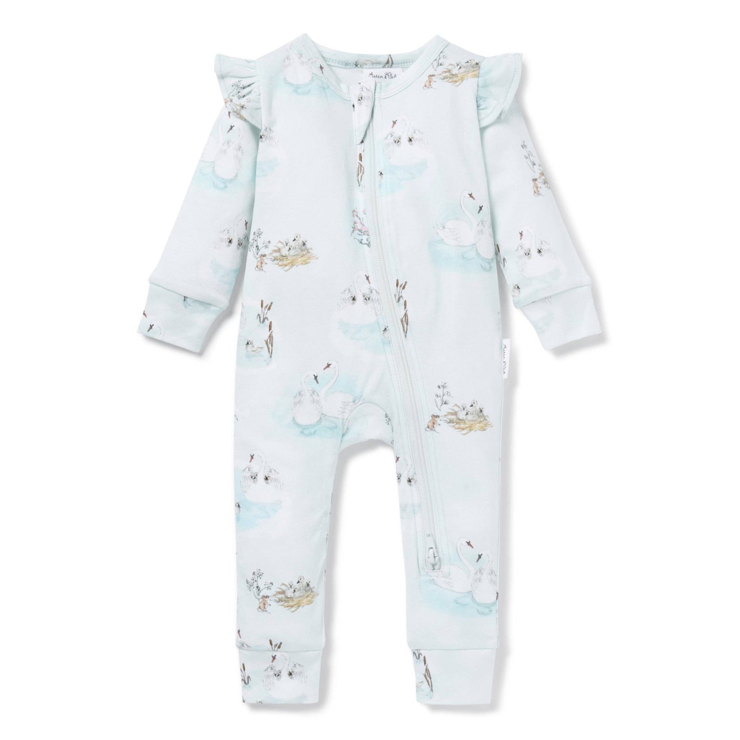 Swan Zip Romper - Echo Market