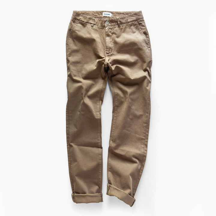 The Democratic Foundation Pant in Organic Khaki - Echo Market