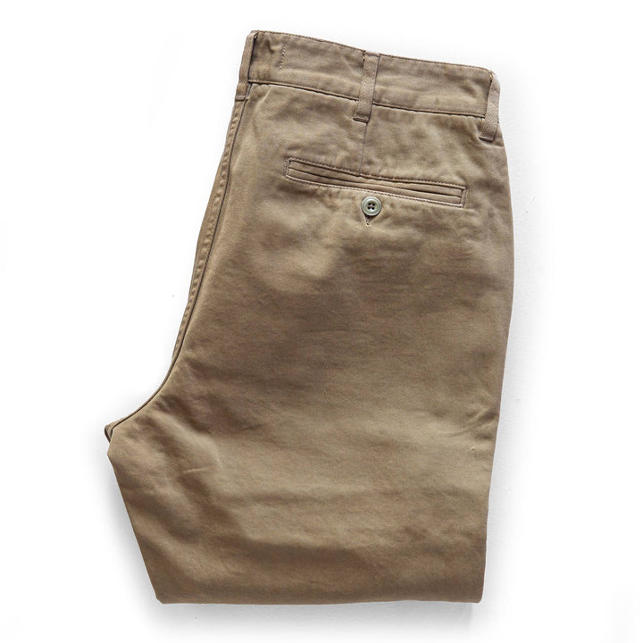 The Democratic Foundation Pant in Organic Khaki - Echo Market