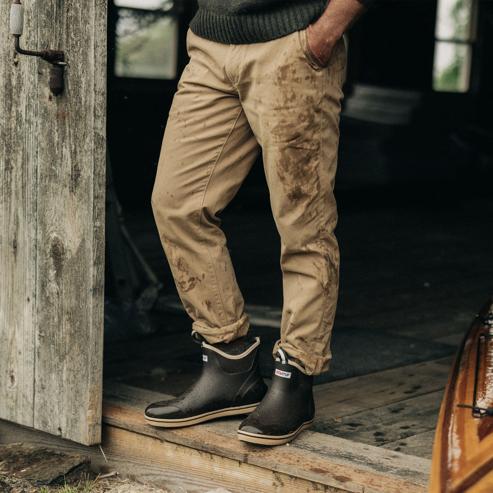 The Democratic Foundation Pant in Organic Khaki - Echo Market