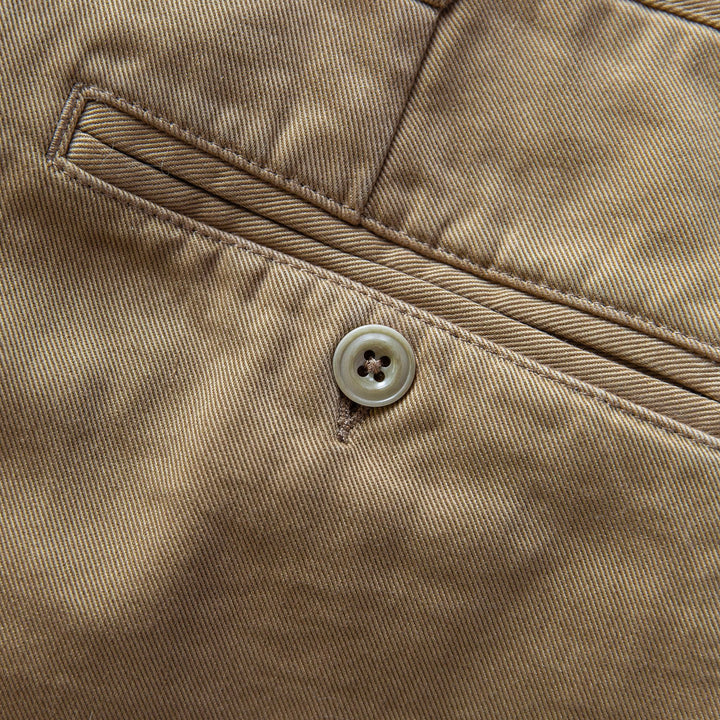 The Democratic Foundation Pant in Organic Khaki - Echo Market