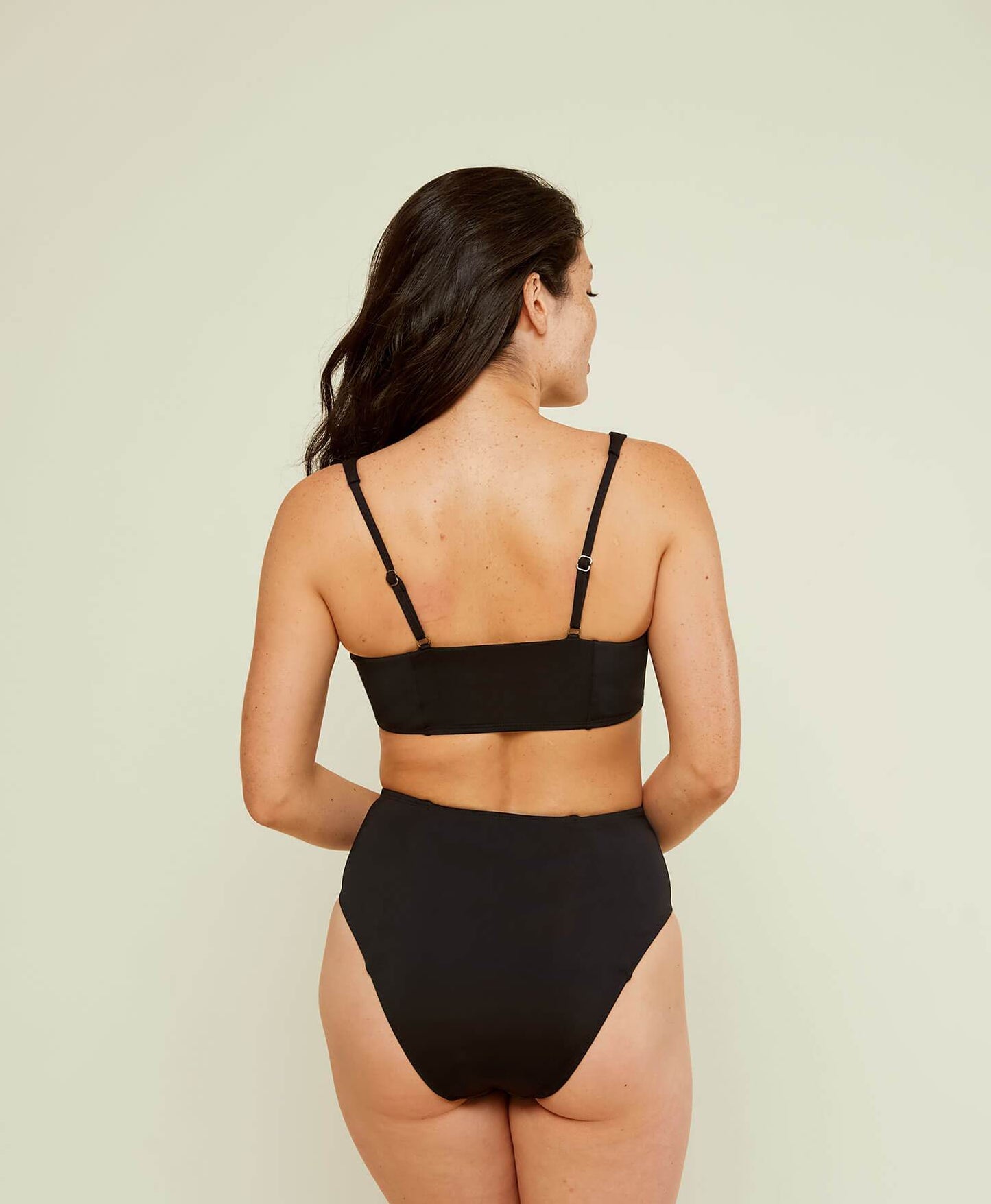 The High Waisted Cheeky Swimsuit Bottom - Echo Market