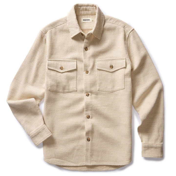 The Point Shirt in Natural Sashiko - Echo Market