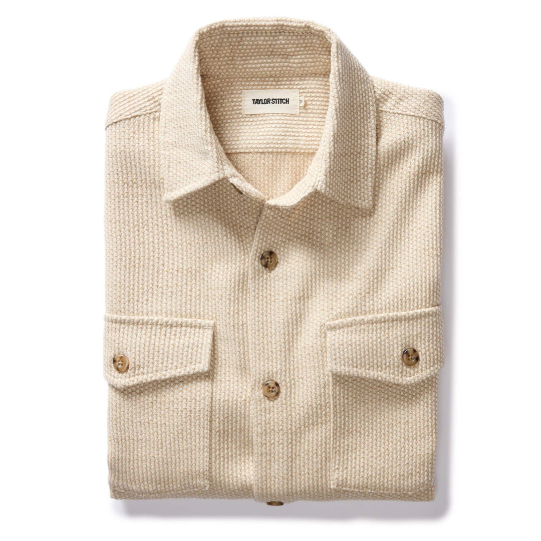 The Point Shirt in Natural Sashiko - Echo Market