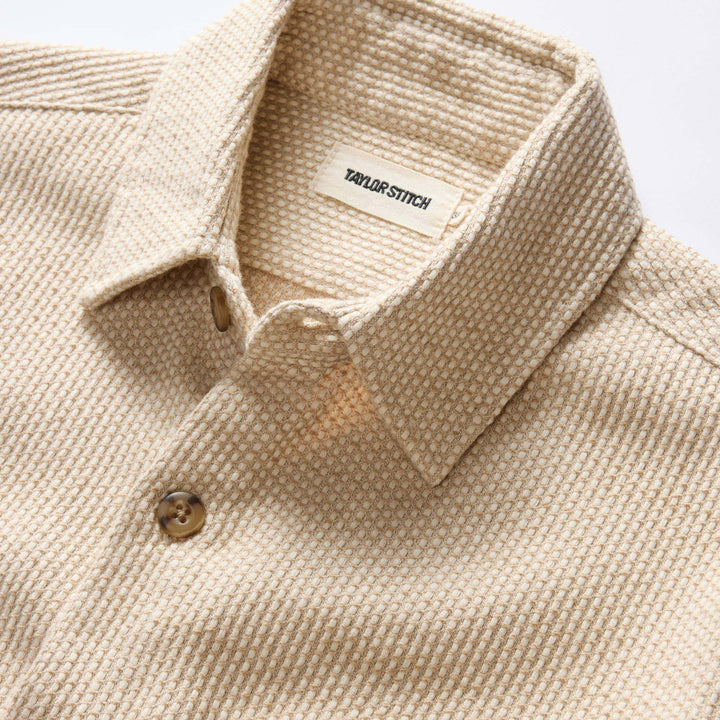 The Point Shirt in Natural Sashiko - Echo Market