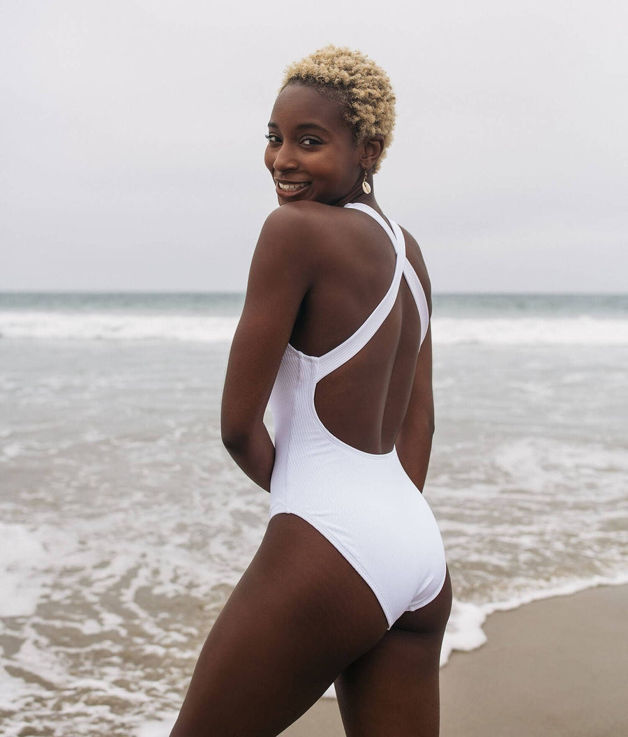 The Tulum Ribbed One piece - Echo Market