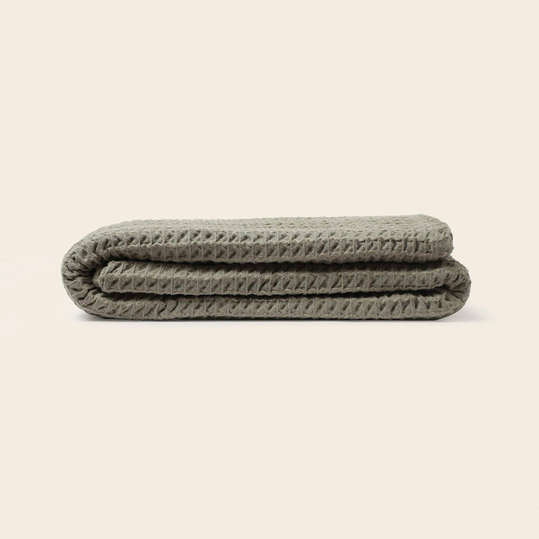 The Weightless Waffle Bed Blanket: King / Cal King / Sage - Echo Market