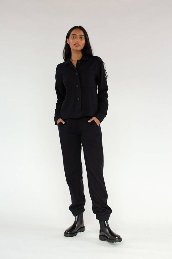 Track Pants - Cotton Flannel: Silver / XS - Echo Market