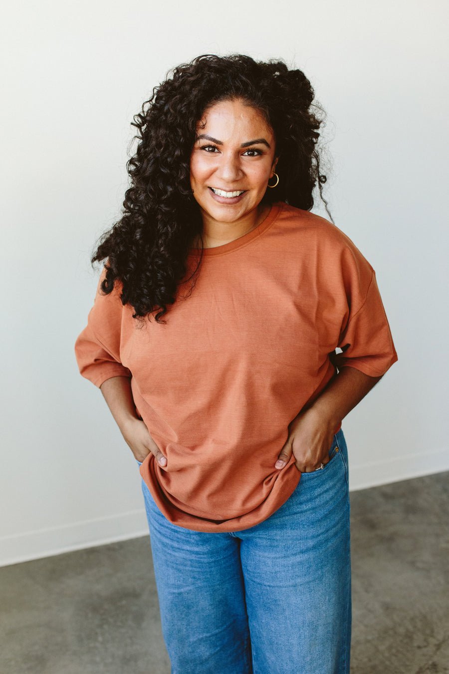 Unisex Oversized Organic Cotton and Bamboo T-Shirt - Echo Market