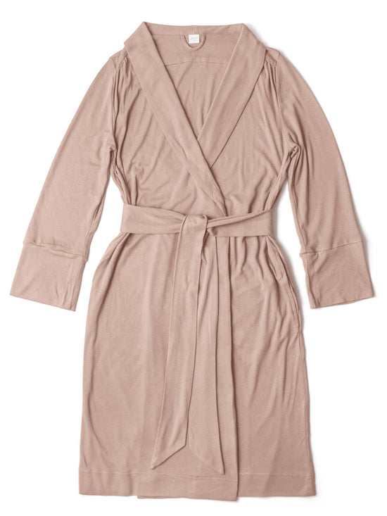 Viscose Bamboo and Organic Cotton Women's Robe - Echo Market