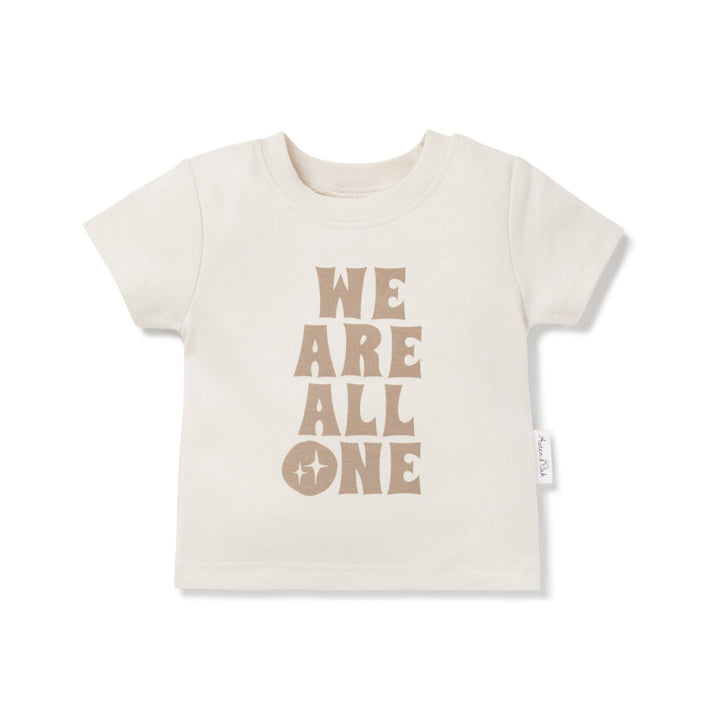 "We Are All One" Baby & Kids Print Tee - Echo Market