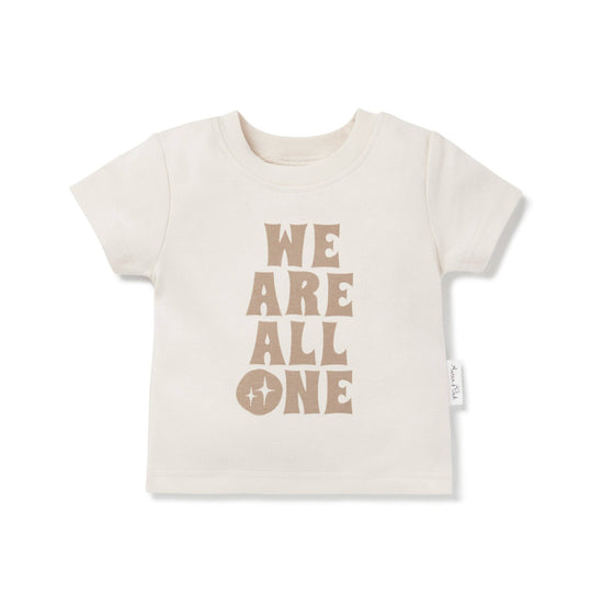 "We Are All One" Baby & Kids Print Tee - Echo Market