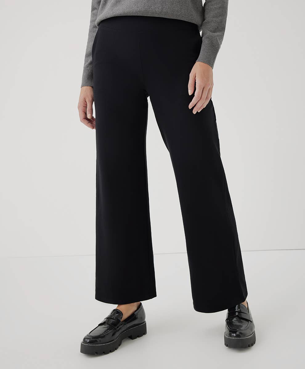 Women’s Avenue Pant - Full Length: Black / Large - Echo Market