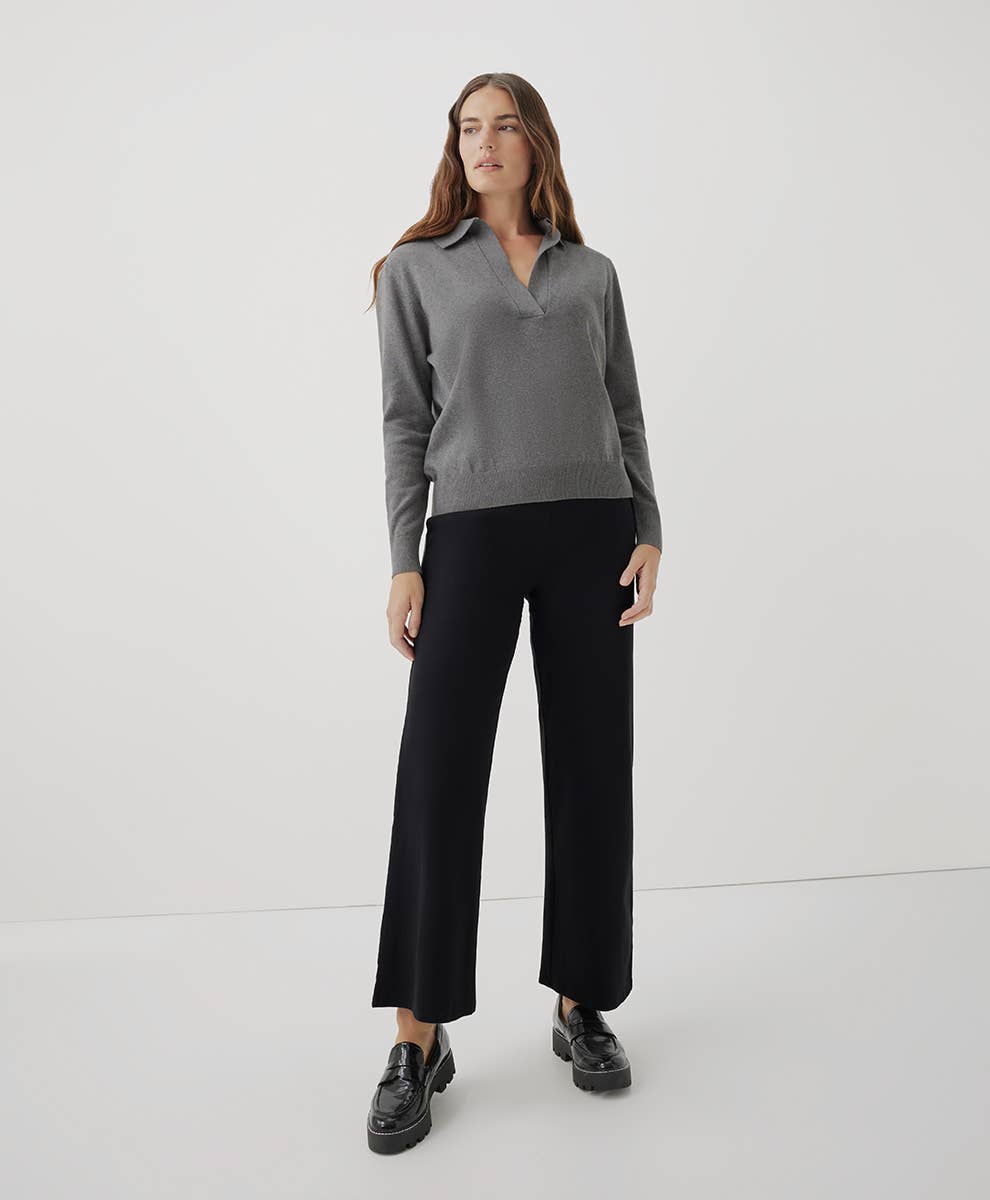 Women’s Avenue Pant - Full Length: Black / Large - Echo Market