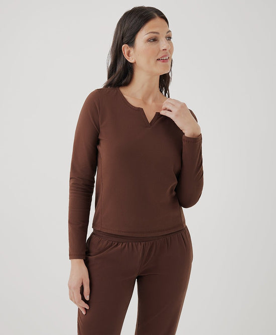 Women’s Avenue Slim Long Sleeve Top - Echo Market