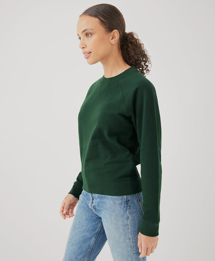 Women’s Essential Loopback Terry Crew Sweatshirt - Echo Market