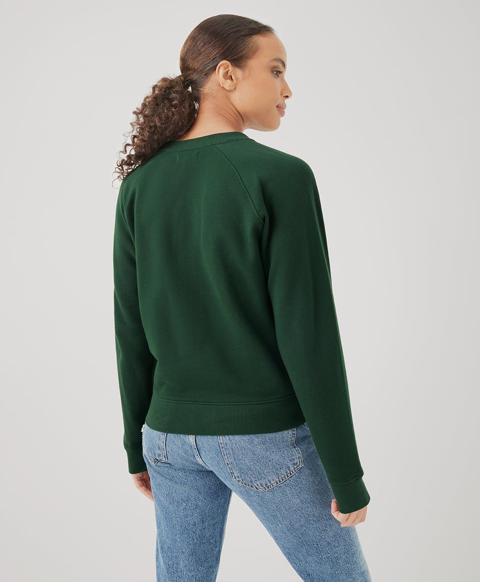 Women’s Essential Loopback Terry Crew Sweatshirt - Echo Market