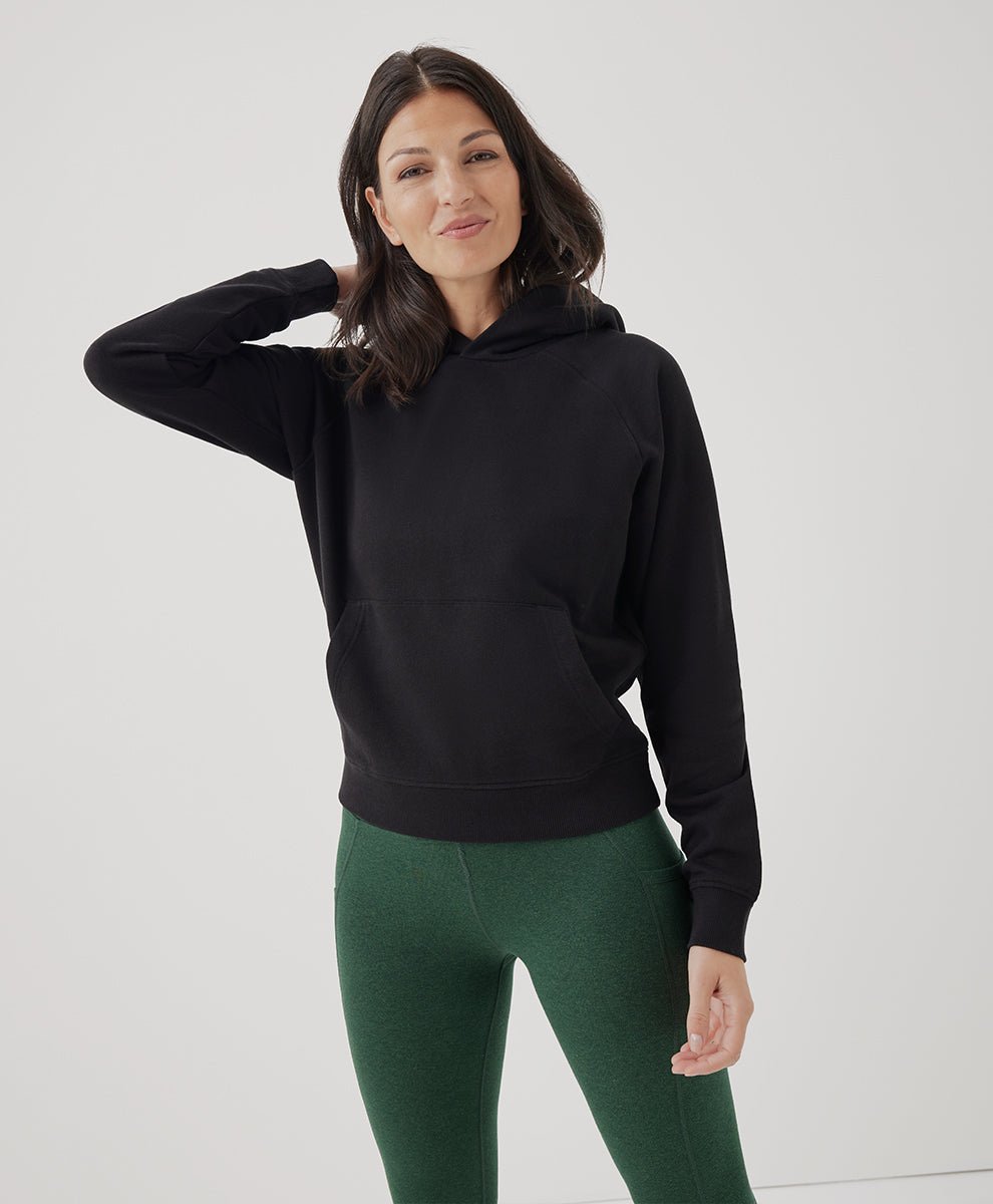 Load image into Gallery viewer, Women’s Essential Loopback Terry Hoodie - Echo Market
