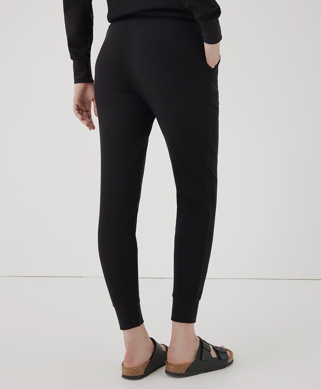 Women’s Thermal Waffle Snap Jogger - Echo Market