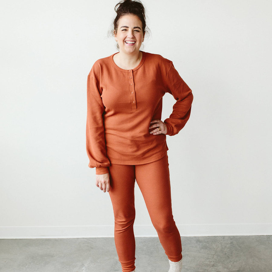 Women's Waffle-Knit Bottoms - Echo Market