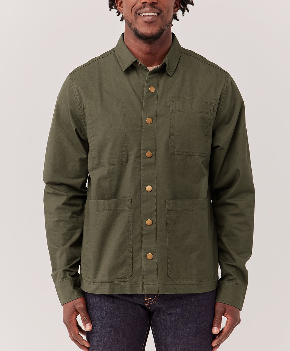 Woven Twill Field Jacket - Echo Market